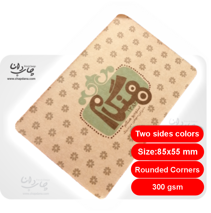 PVC 300 Micron Business Card